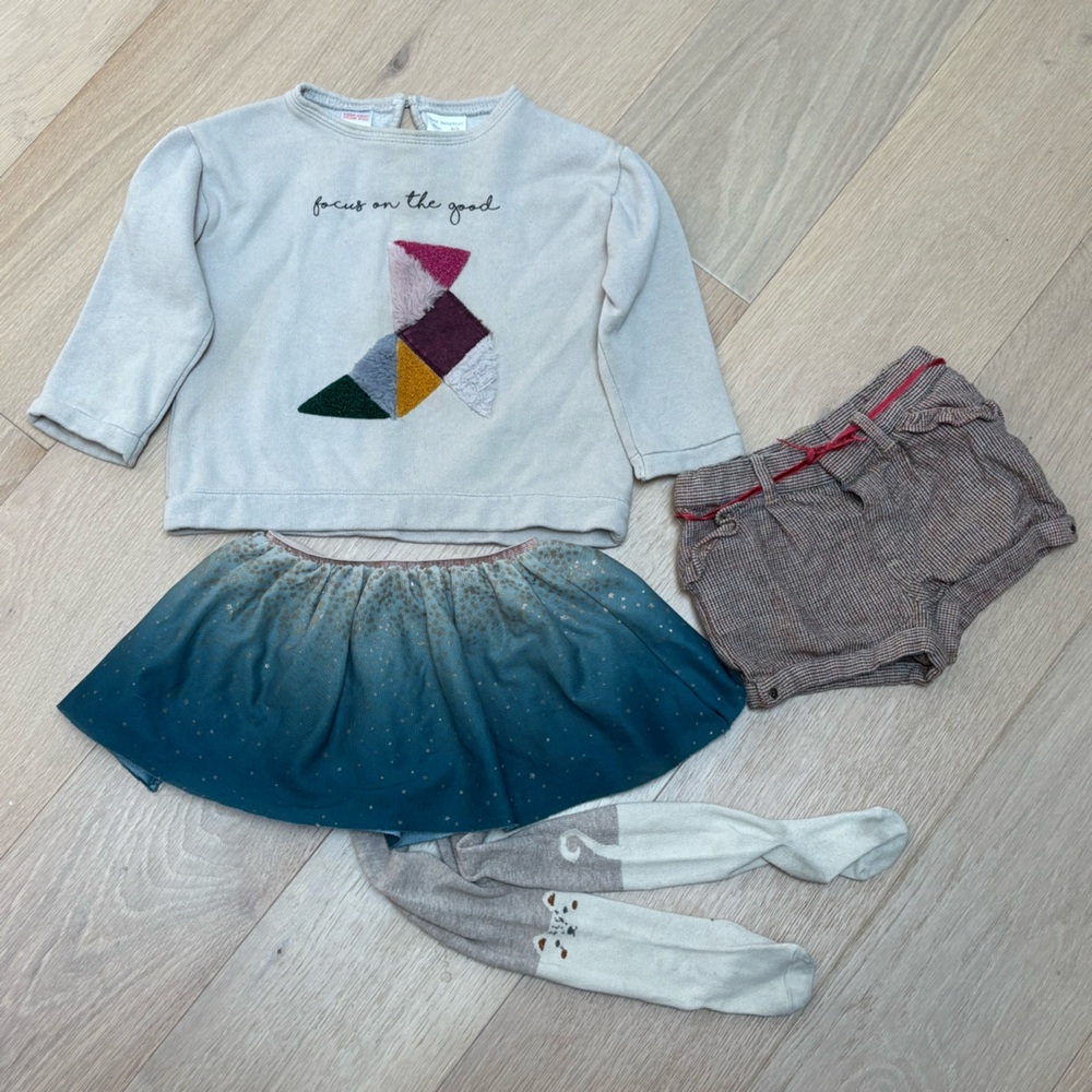Zara kids 2/3 outfit bundle